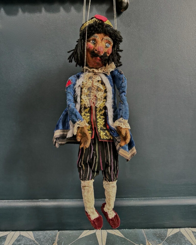 Folk Art Alice in Wonderland Puppets - Image 6