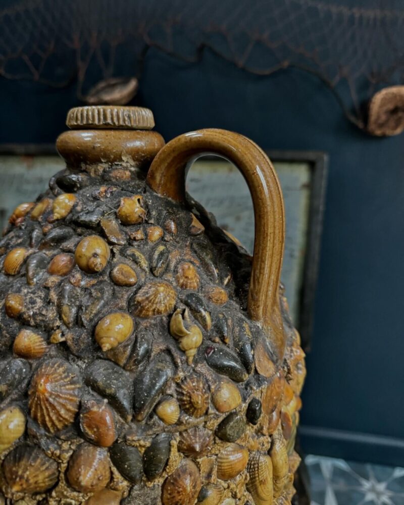 Victorian Memory Ware Shell Jug - Image 9