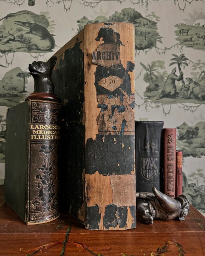 Antique French Book Safe - Image 9