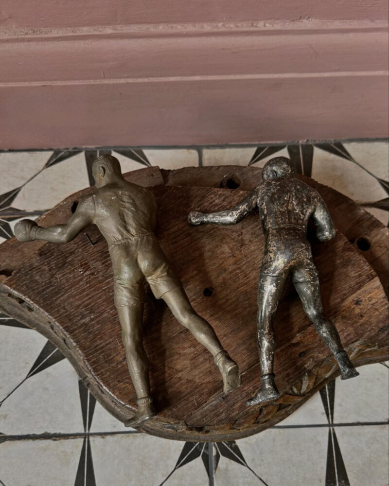 Pair of Antique Boxing Figures - Image 11