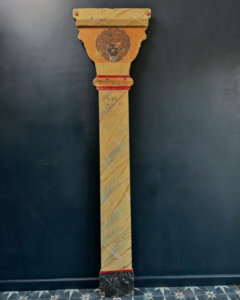 Pair of Painted Fairground Columns - Image 7