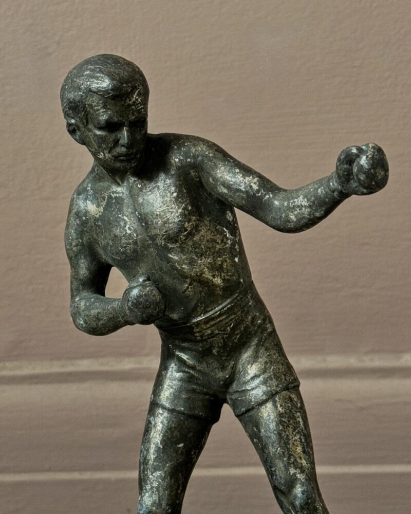 Pair of Antique Boxing Figures - Image 4