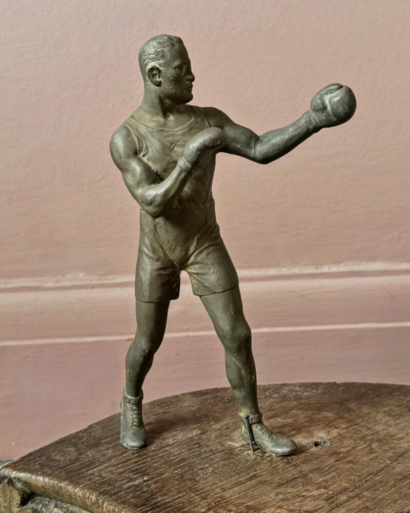 Pair of Antique Boxing Figures - Image 5