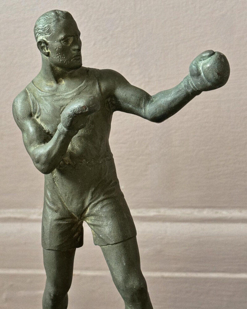 Pair of Antique Boxing Figures - Image 7