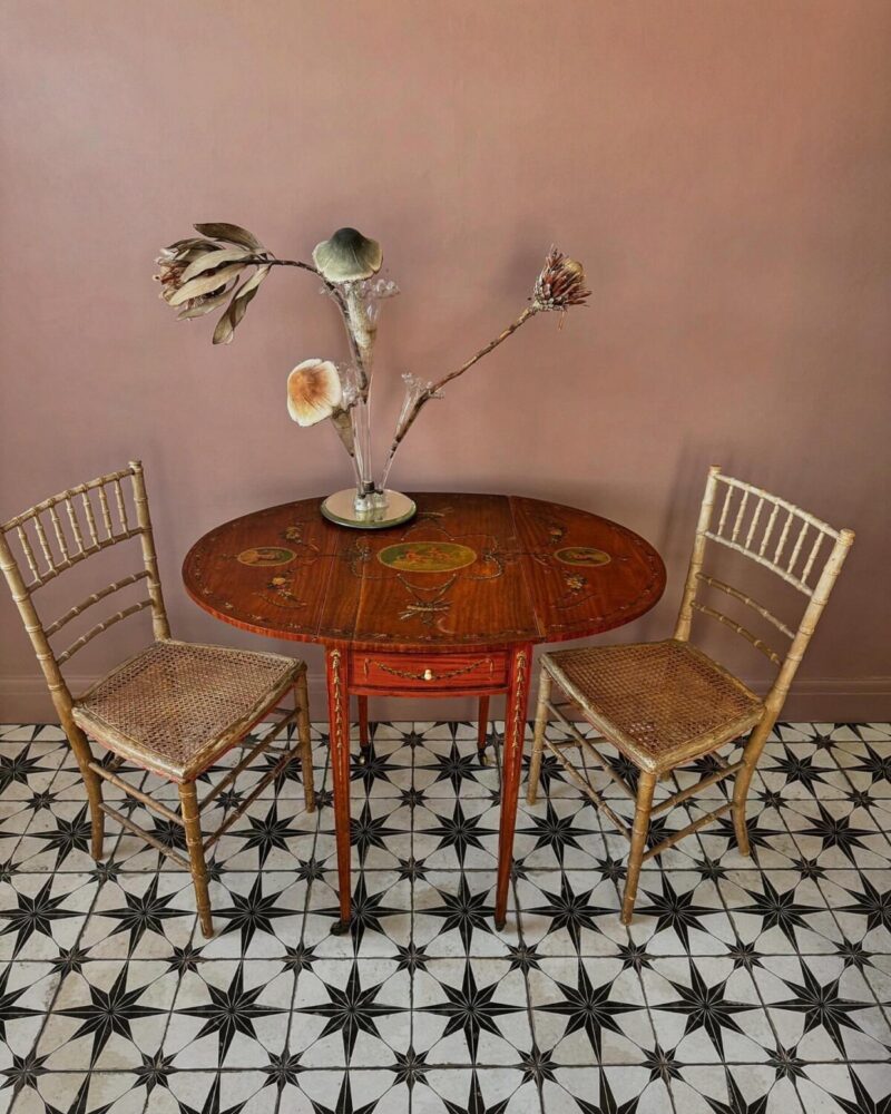 Sheraton Revival Drop Leaf Table - Image 12