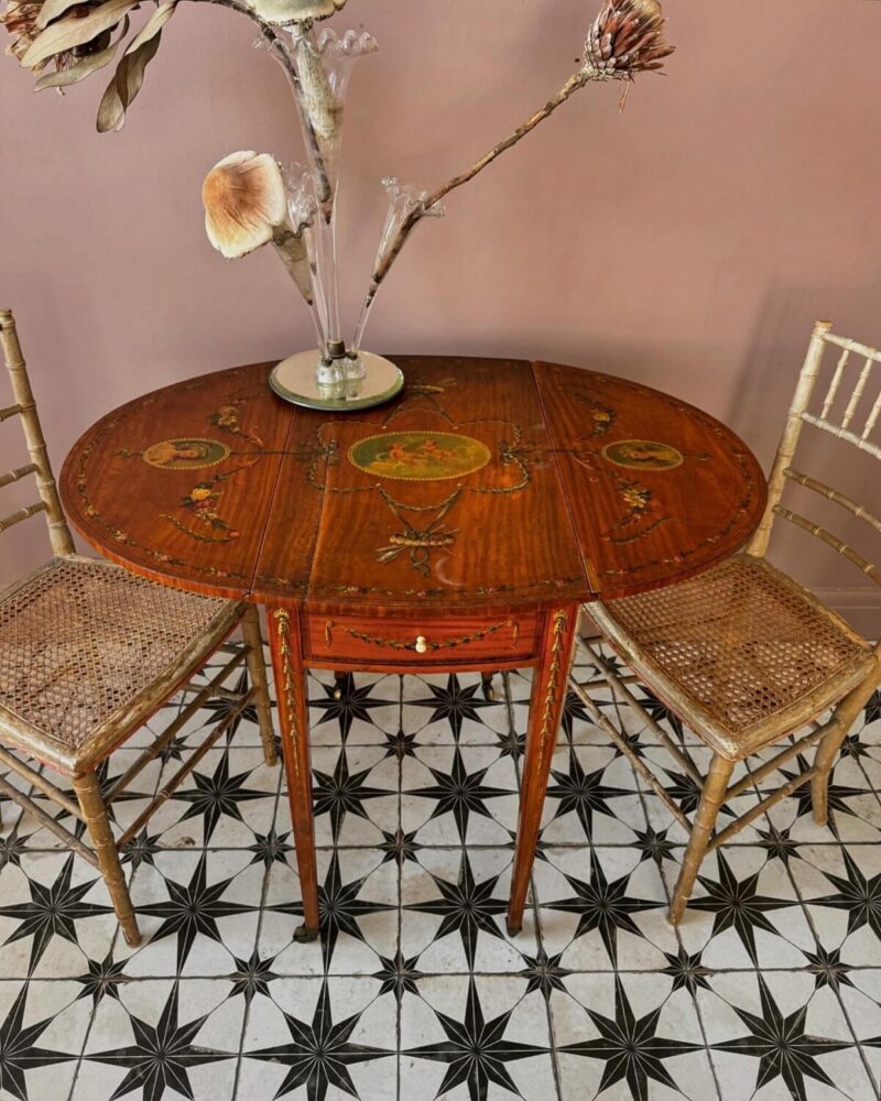 Sheraton Revival Drop Leaf Table - Image 2