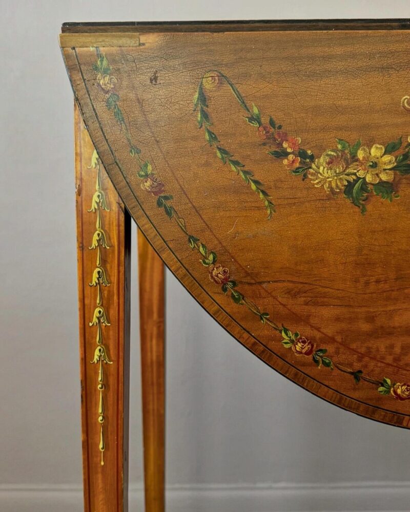 Sheraton Revival Drop Leaf Table - Image 6