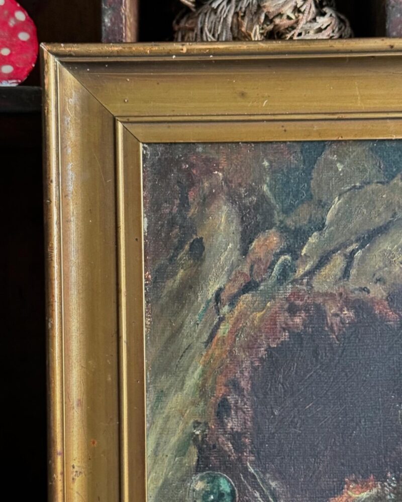 Naive Oil Painting of a Gnome - Image 4