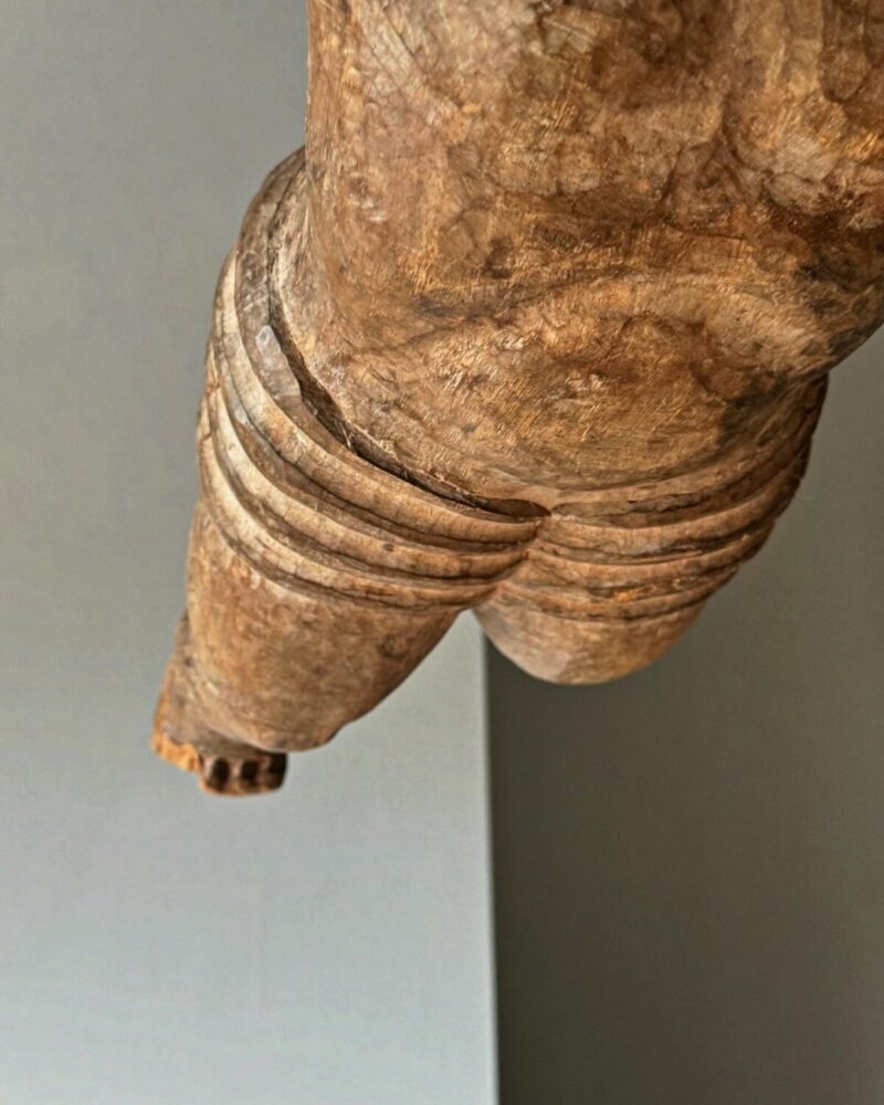 French Carved Wood Cherub - Image 10