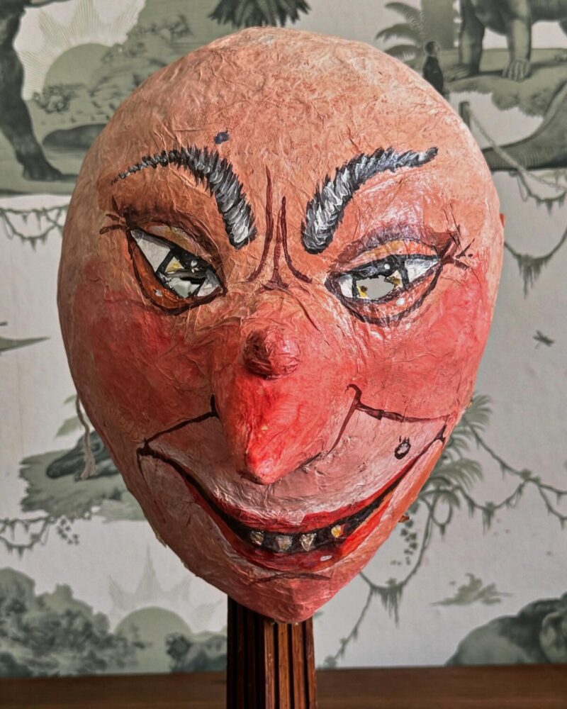 Paper-Mache Witch Mask - Image 3