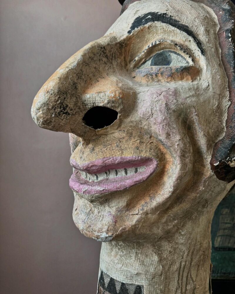 French Sailor Papier-Mache Carnival Head - Image 8