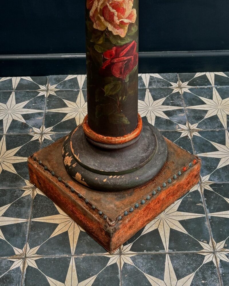 Victorian Painted Pedestal - Image 5
