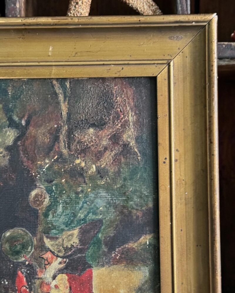 Naive Oil Painting of a Gnome - Image 5