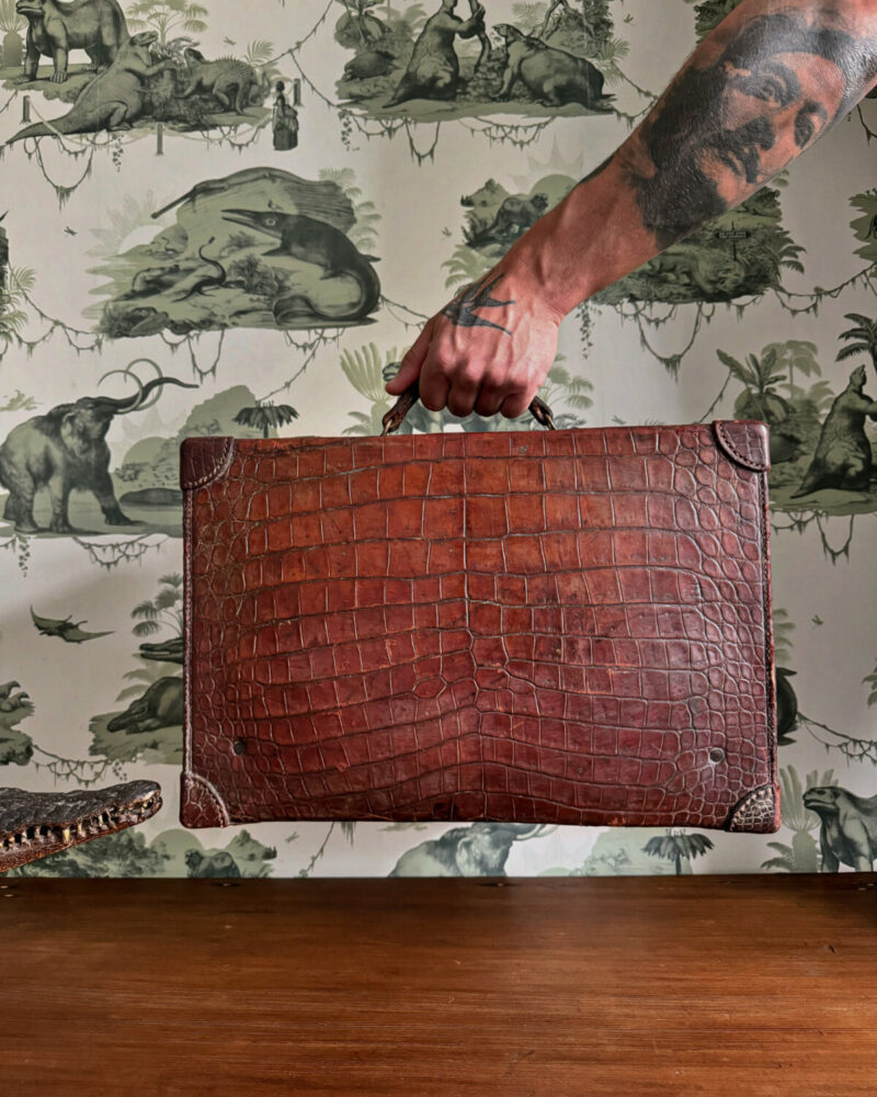 Crocodile Leather Case