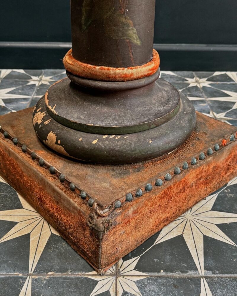 Victorian Painted Pedestal - Image 6