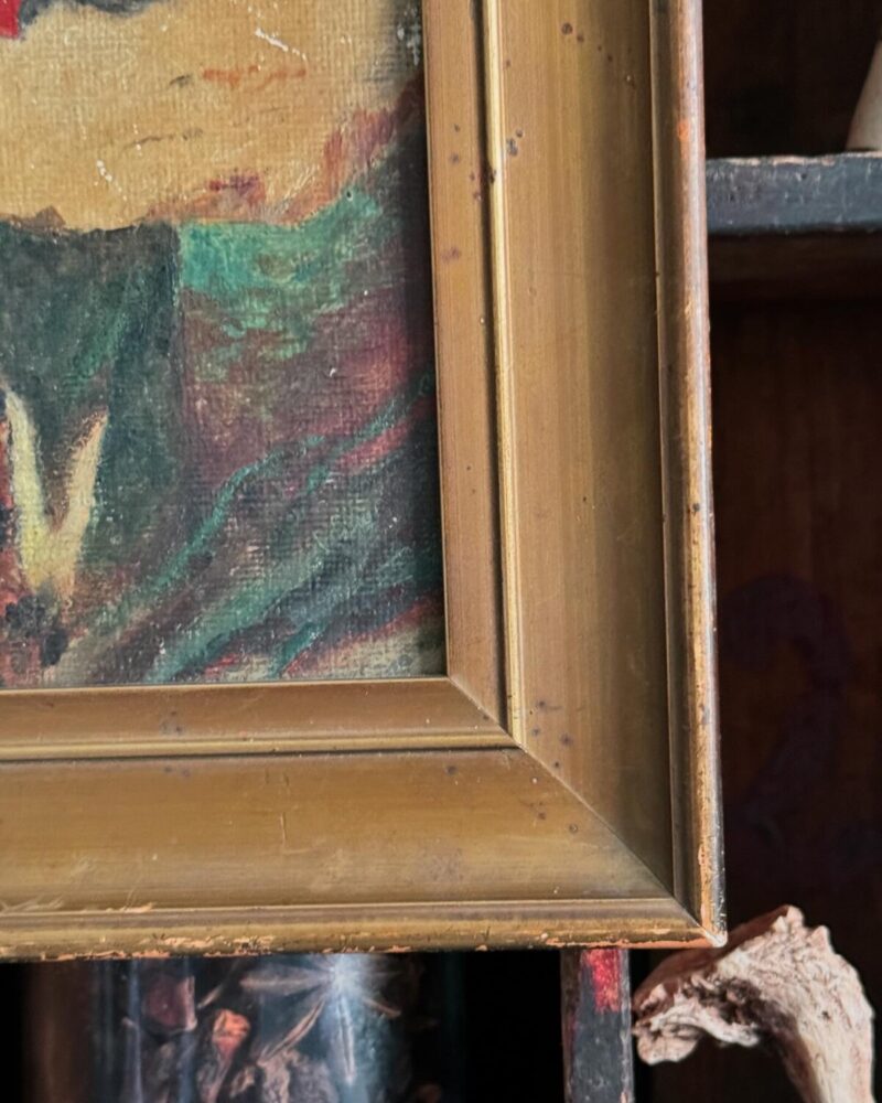 Naive Oil Painting of a Gnome - Image 7