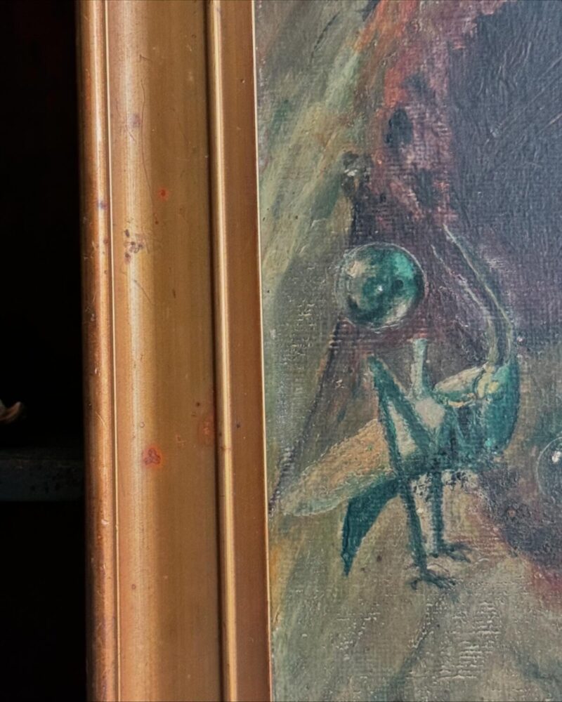 Naive Oil Painting of a Gnome - Image 6