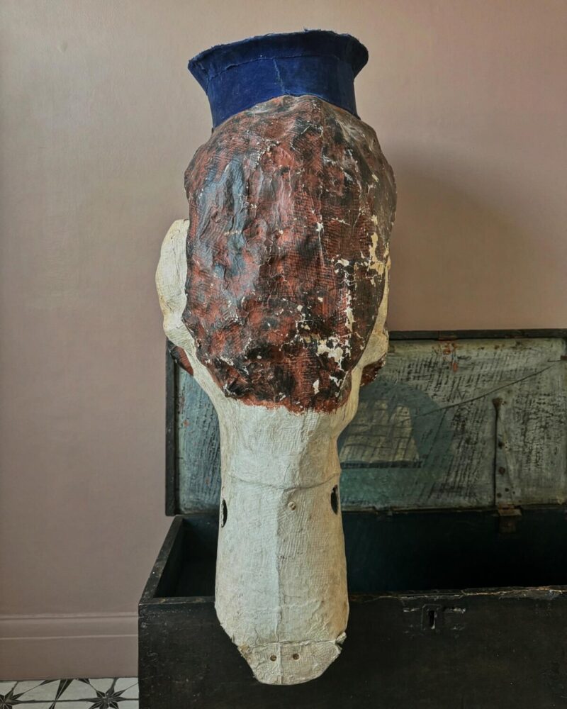 French Sailor Papier-Mache Carnival Head - Image 7