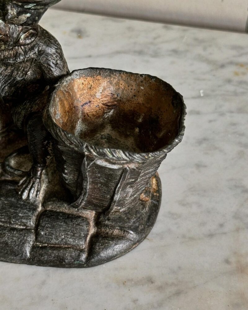 Bronze Monkey & Cat Holder - Image 8