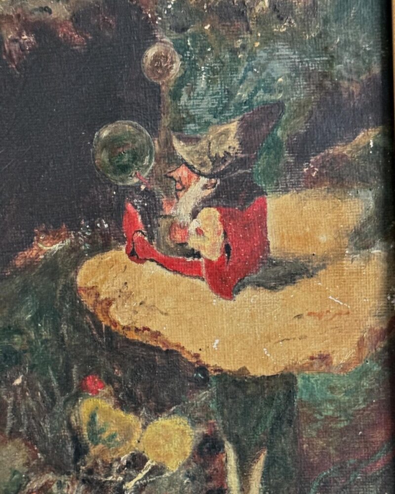 Naive Oil Painting of a Gnome - Image 10