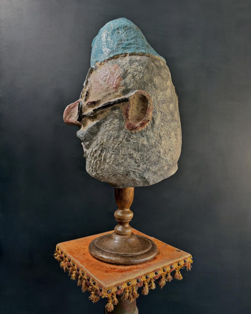 Folk Art Papier-Mache Mr. Smee Mask - Image 12
