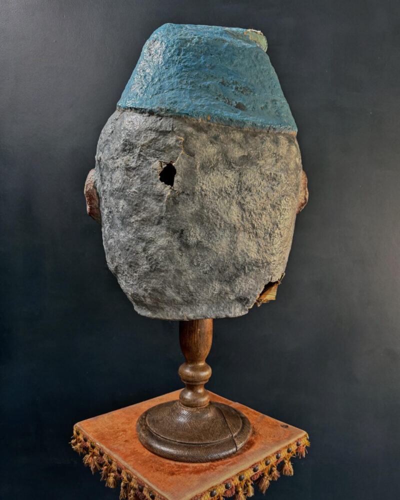 Folk Art Papier-Mache Mr. Smee Mask - Image 13