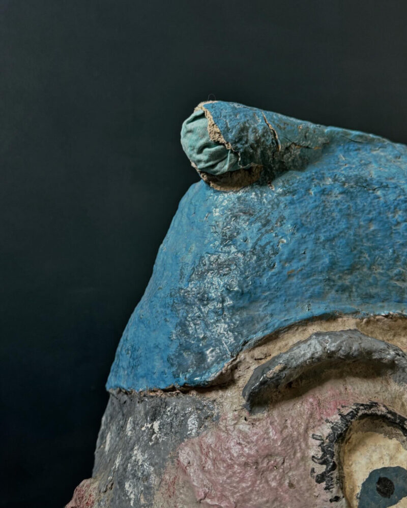 Folk Art Papier-Mache Mr. Smee Mask - Image 14