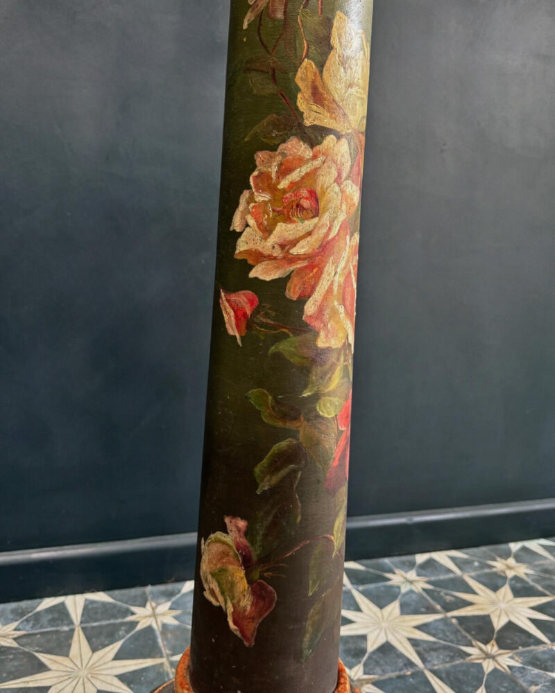 Victorian Painted Pedestal - Image 11