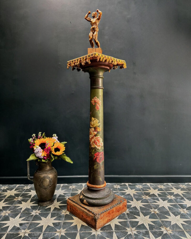 Victorian Painted Pedestal