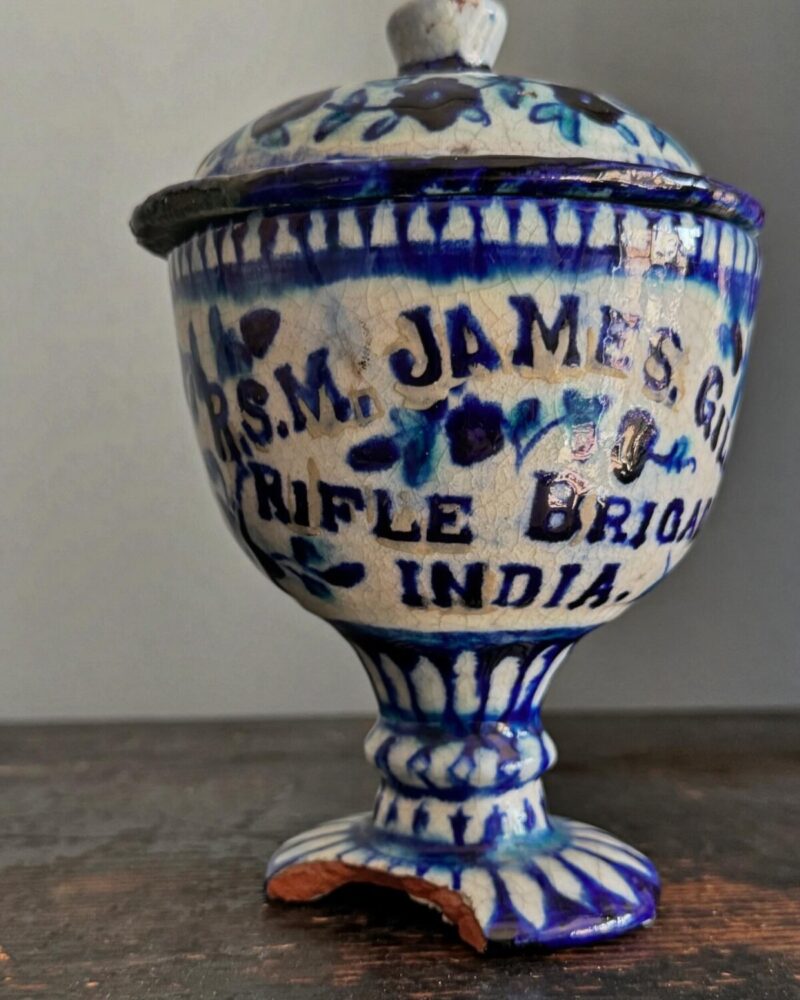 James Gill Rifle Brigade Lidded Jar - Image 3
