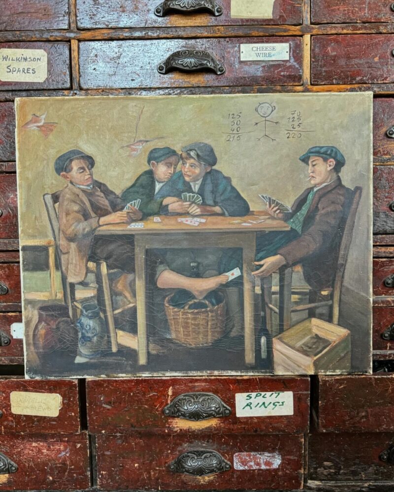 ‘The Cheats’ Oil Painting