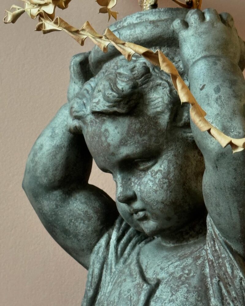 Cast Putti Statue - Image 12