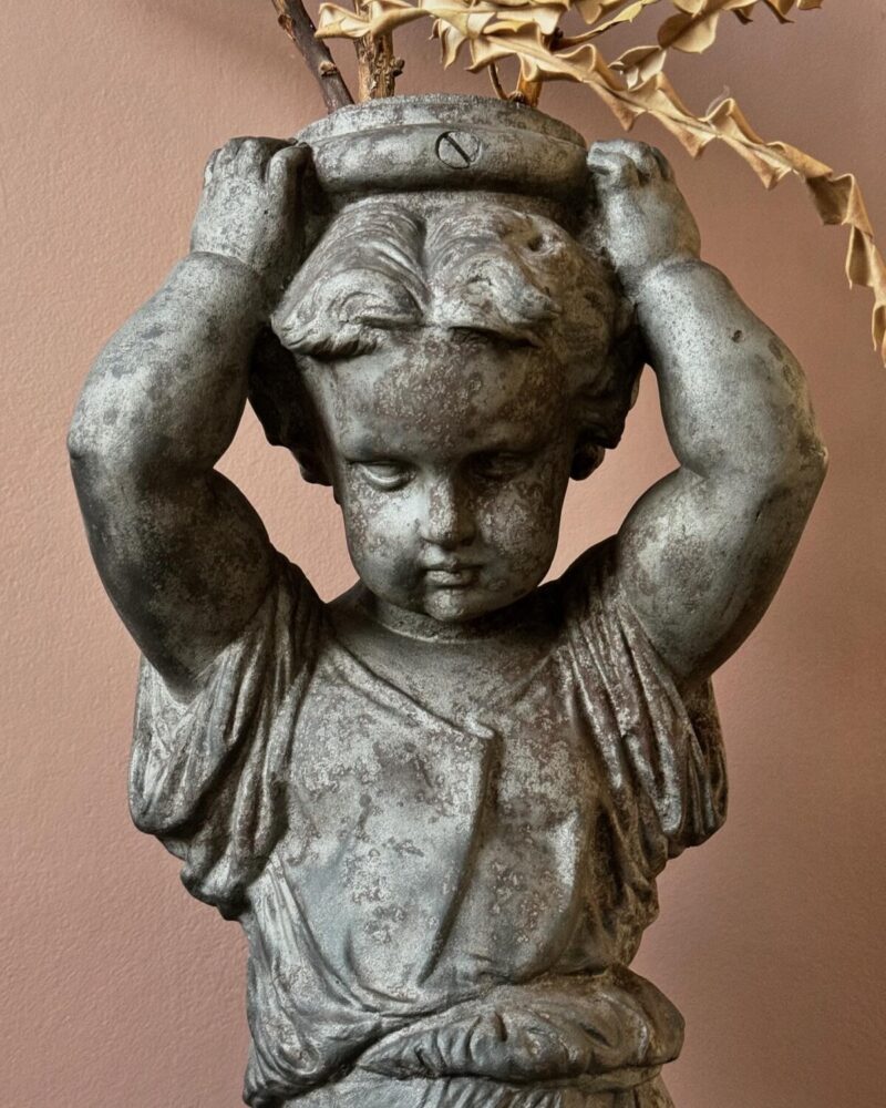 Cast Putti Statue - Image 11