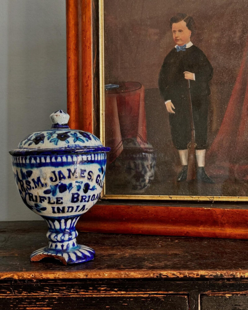 James Gill Rifle Brigade Lidded Jar