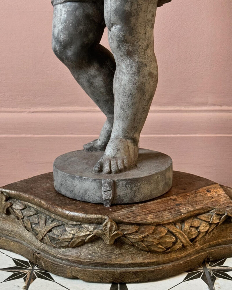 Cast Putti Statue - Image 7