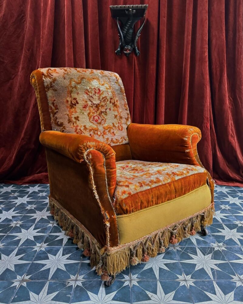 Victorian Carpet Chair