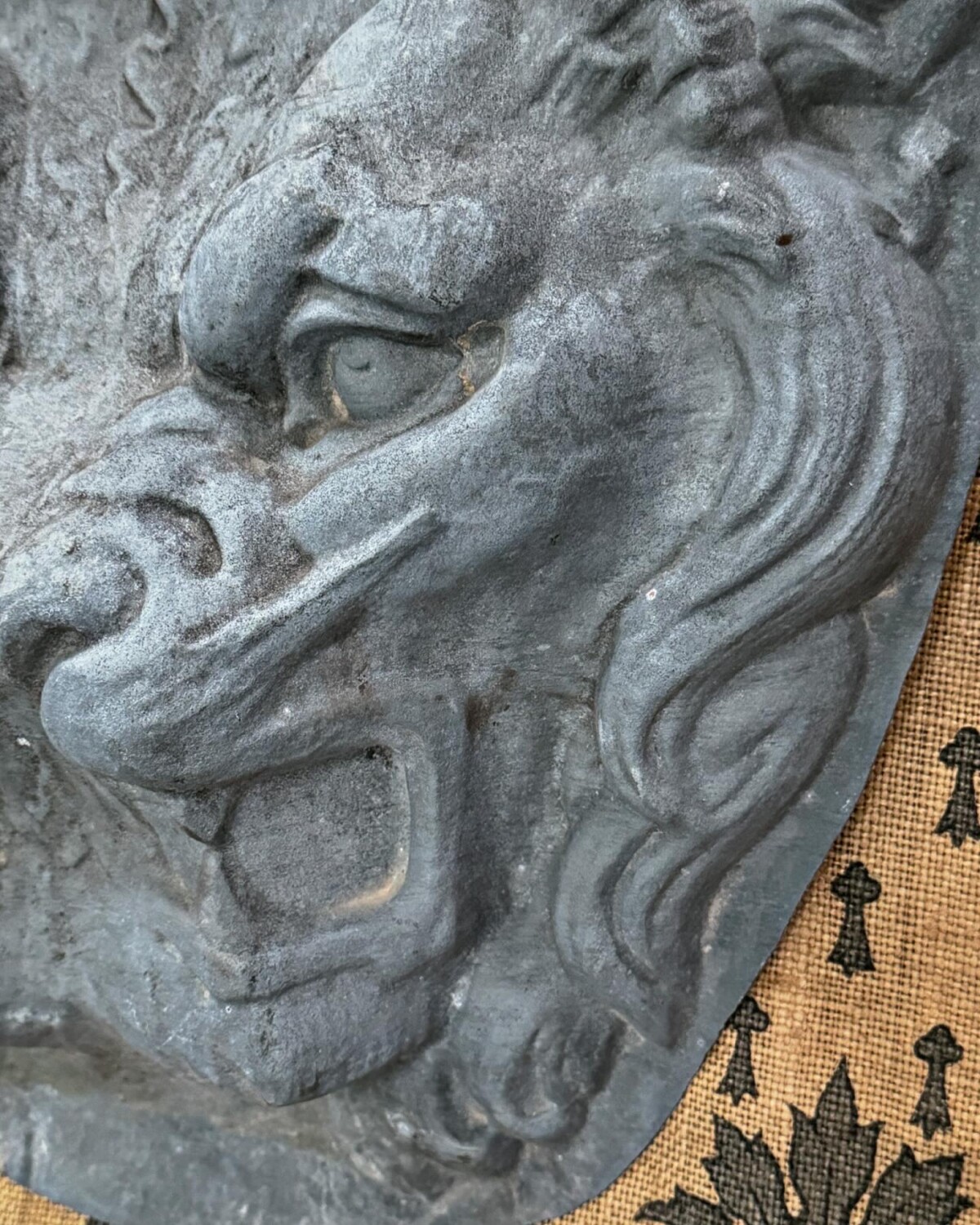 Large Zinc Lions Head - Image 7