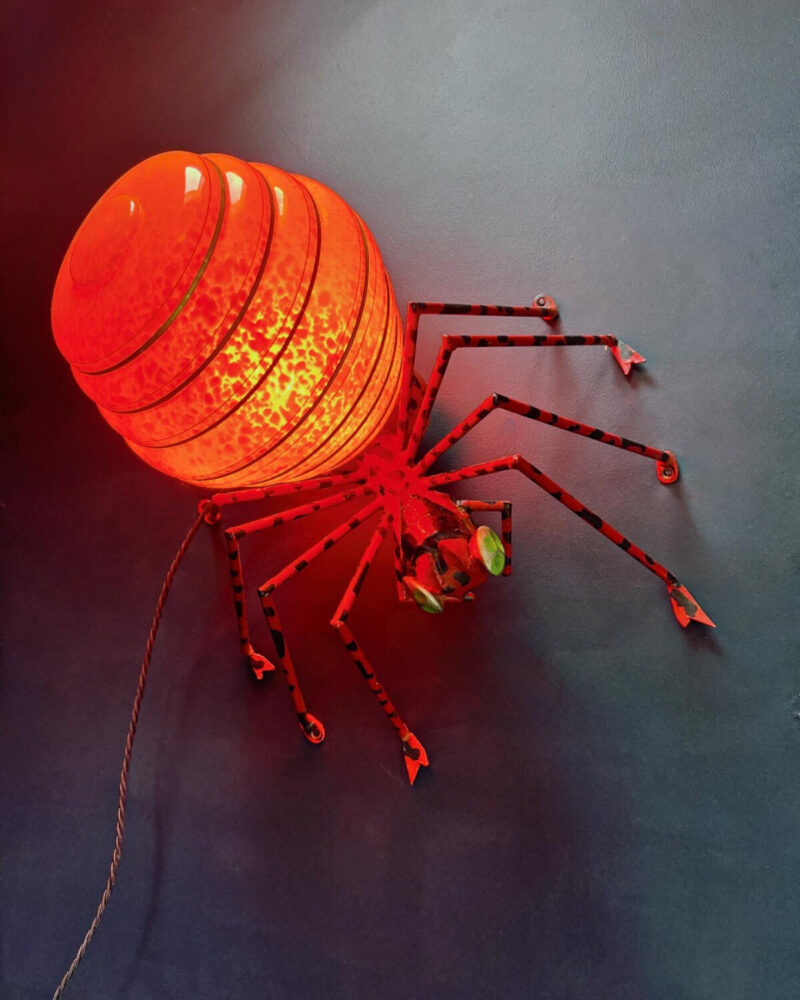 Vintage Spider Lamp