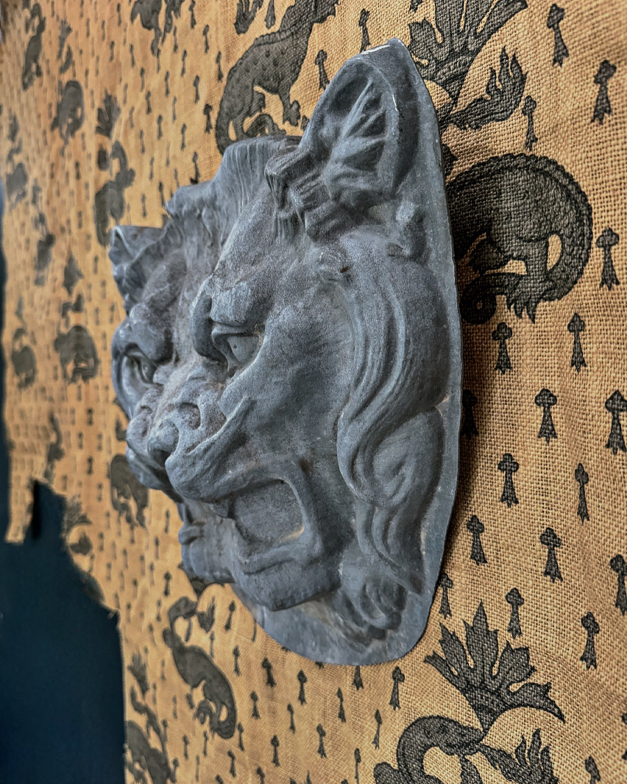 Large Zinc Lions Head - Image 8