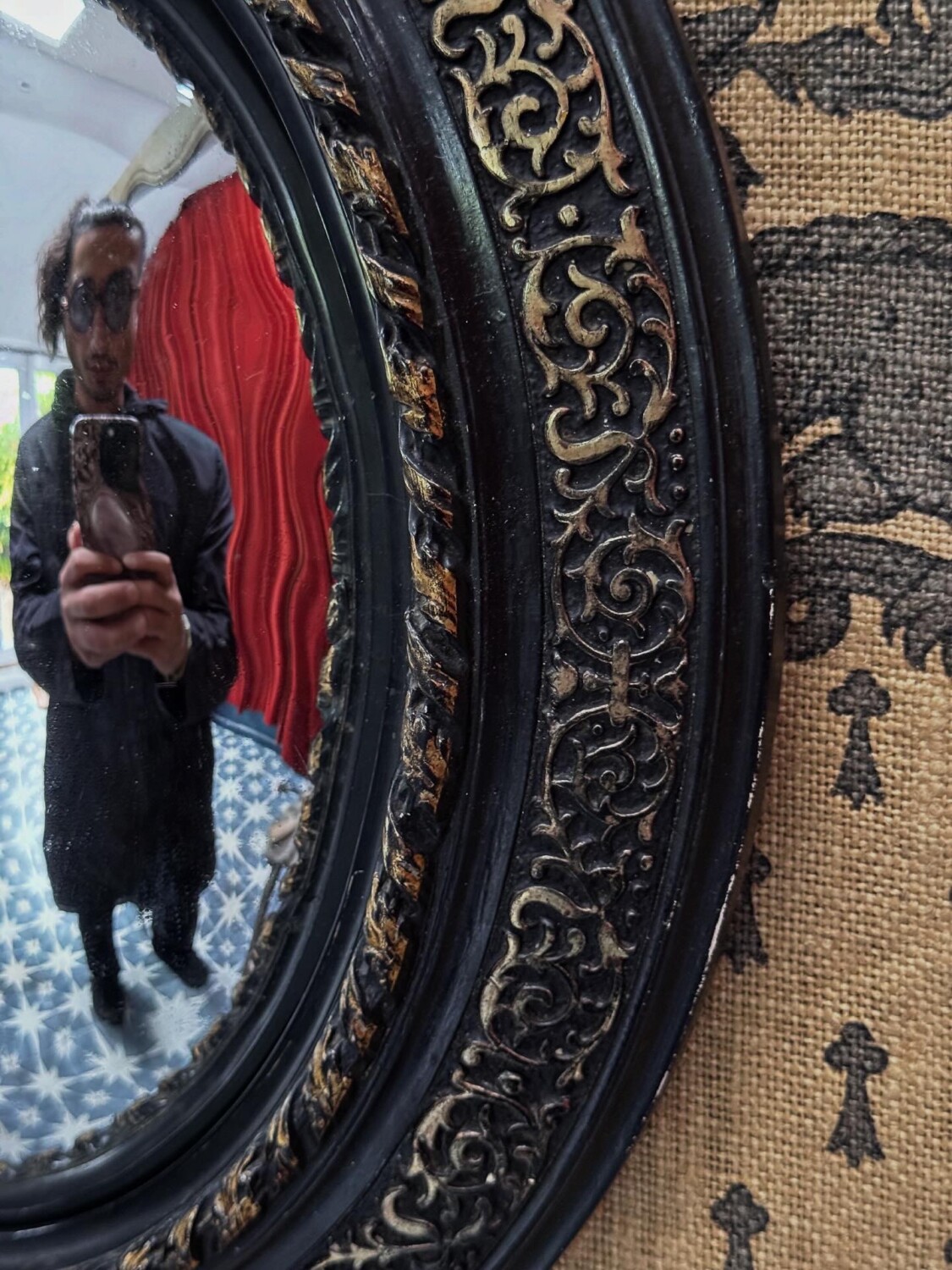 Victorian Convex Mirror - Image 12