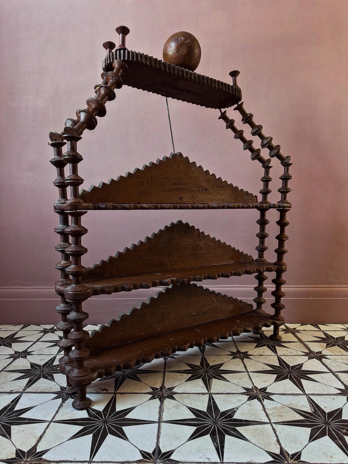 French Spool Wall Shelves - Image 3