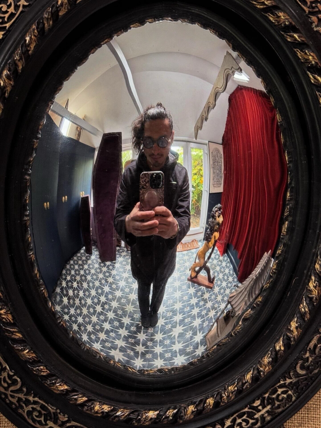 Victorian Convex Mirror - Image 4