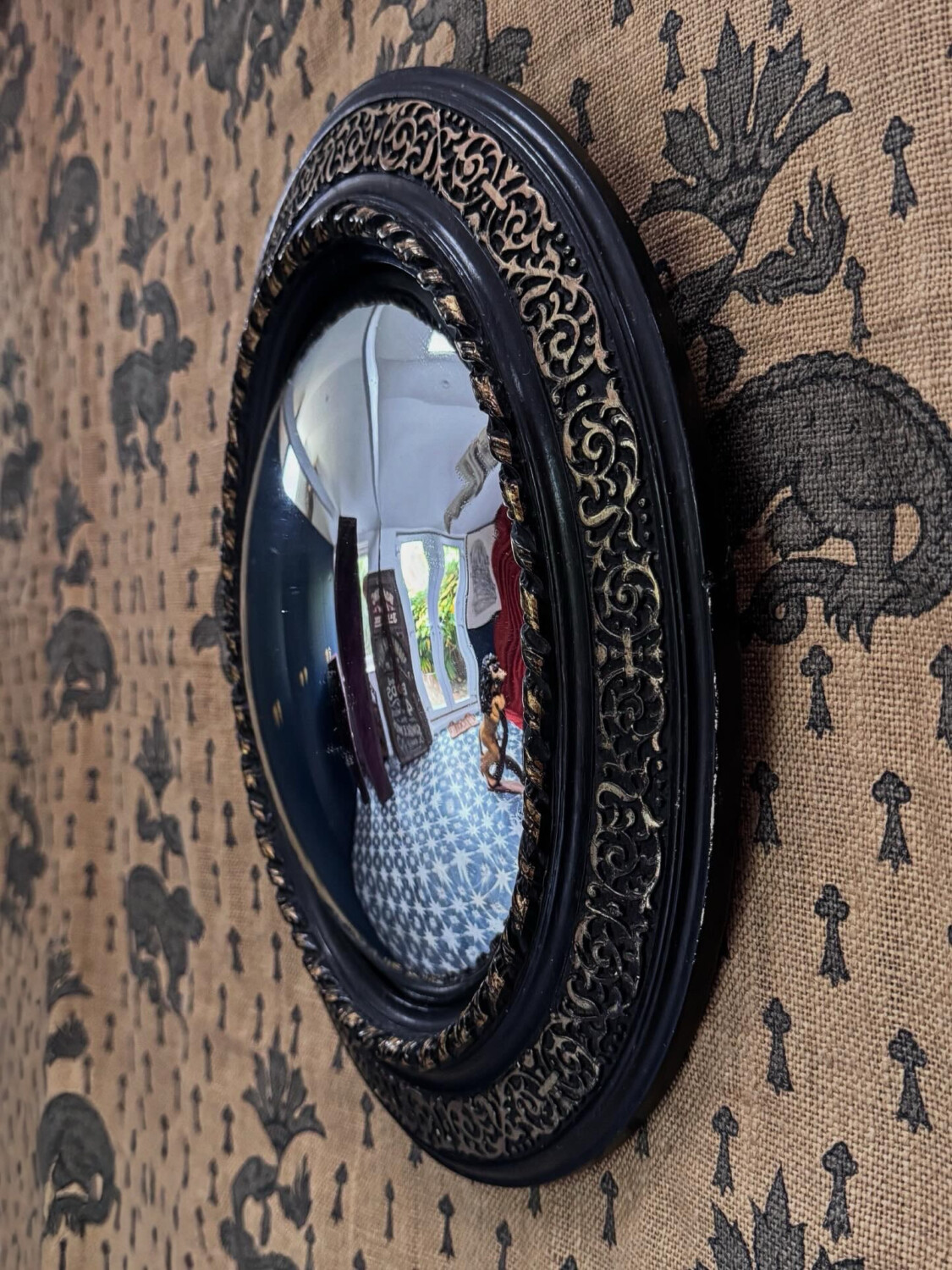 Victorian Convex Mirror - Image 6