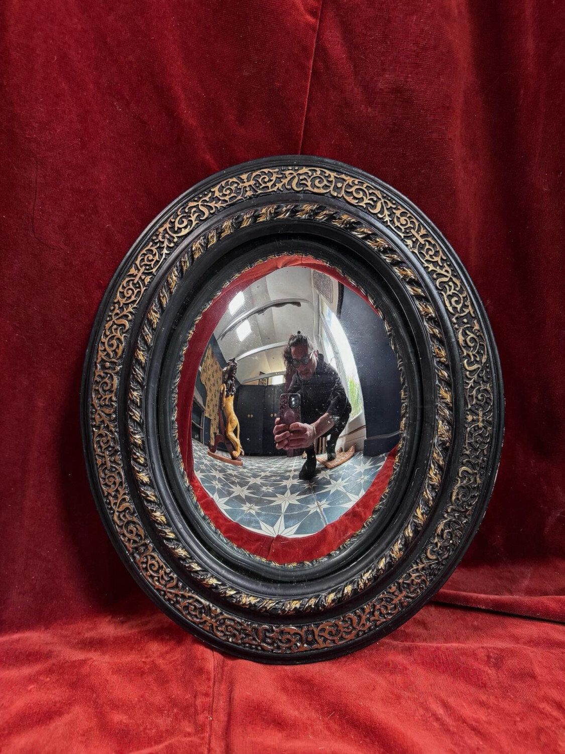 Victorian Convex Mirror