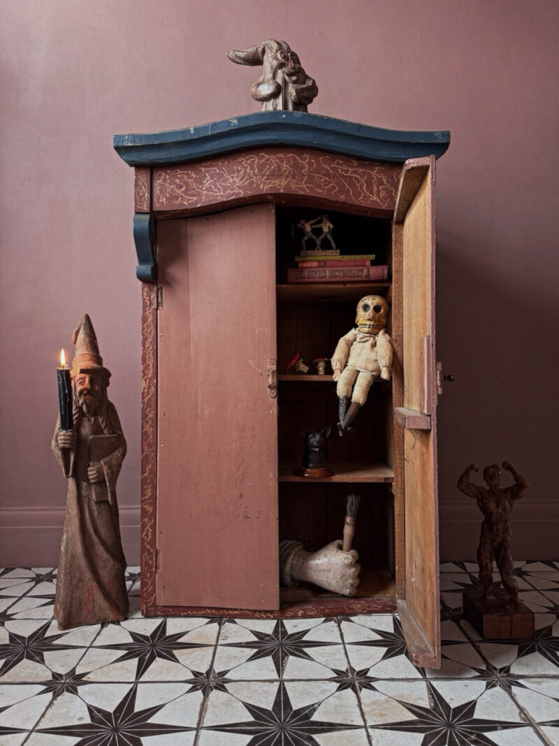 French Prison Made Cupboard 1920