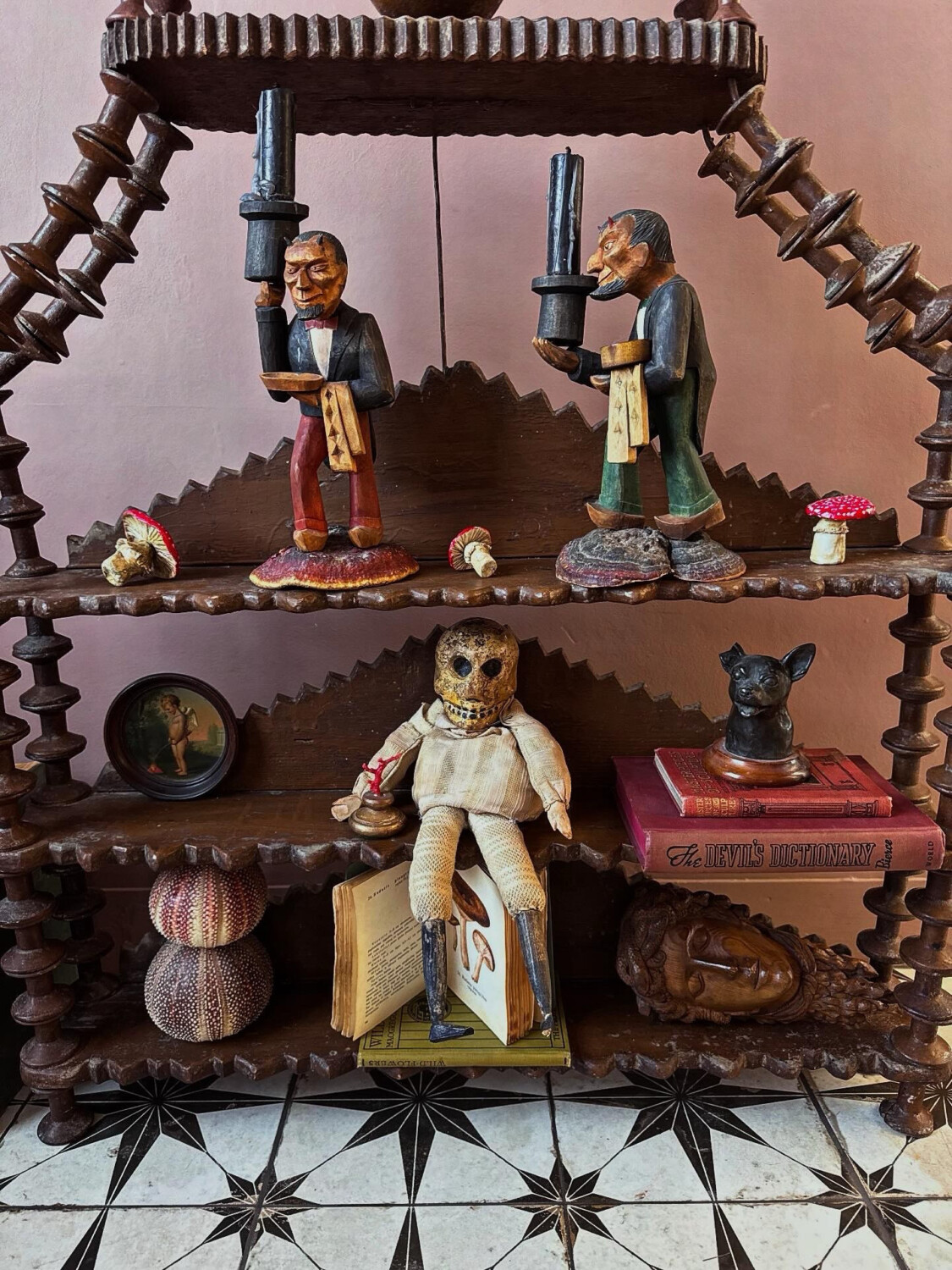 French Spool Wall Shelves - Image 2
