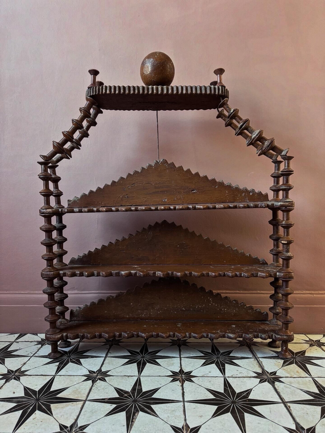 French Spool Wall Shelves - Image 7