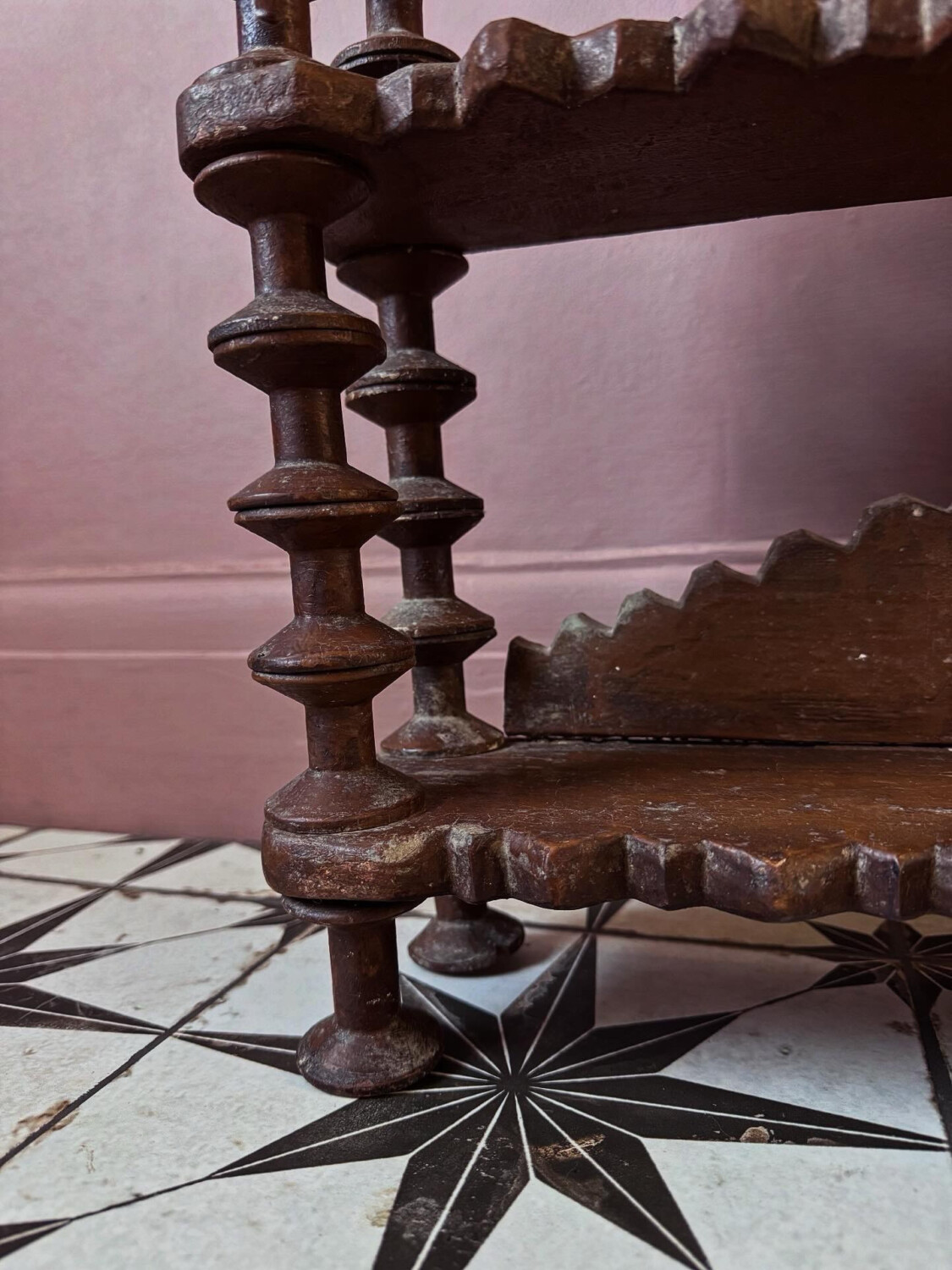 French Spool Wall Shelves - Image 6