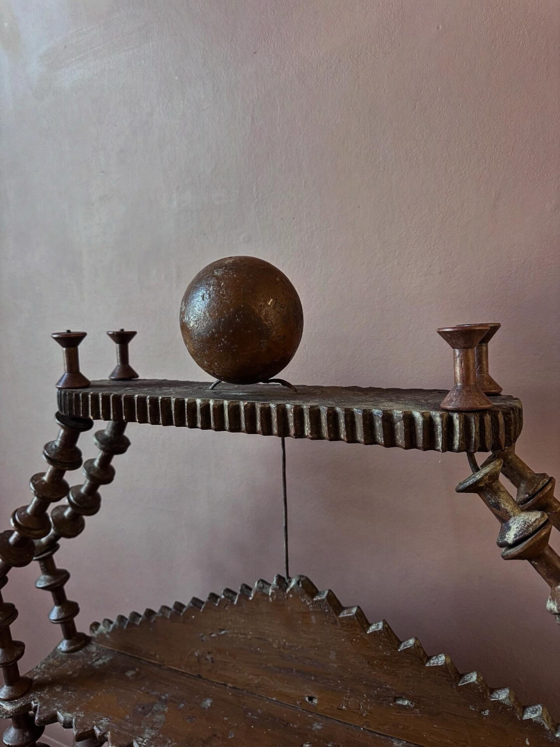 French Spool Wall Shelves - Image 12